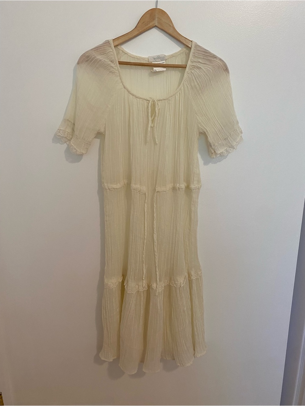 Vintage sheet dress